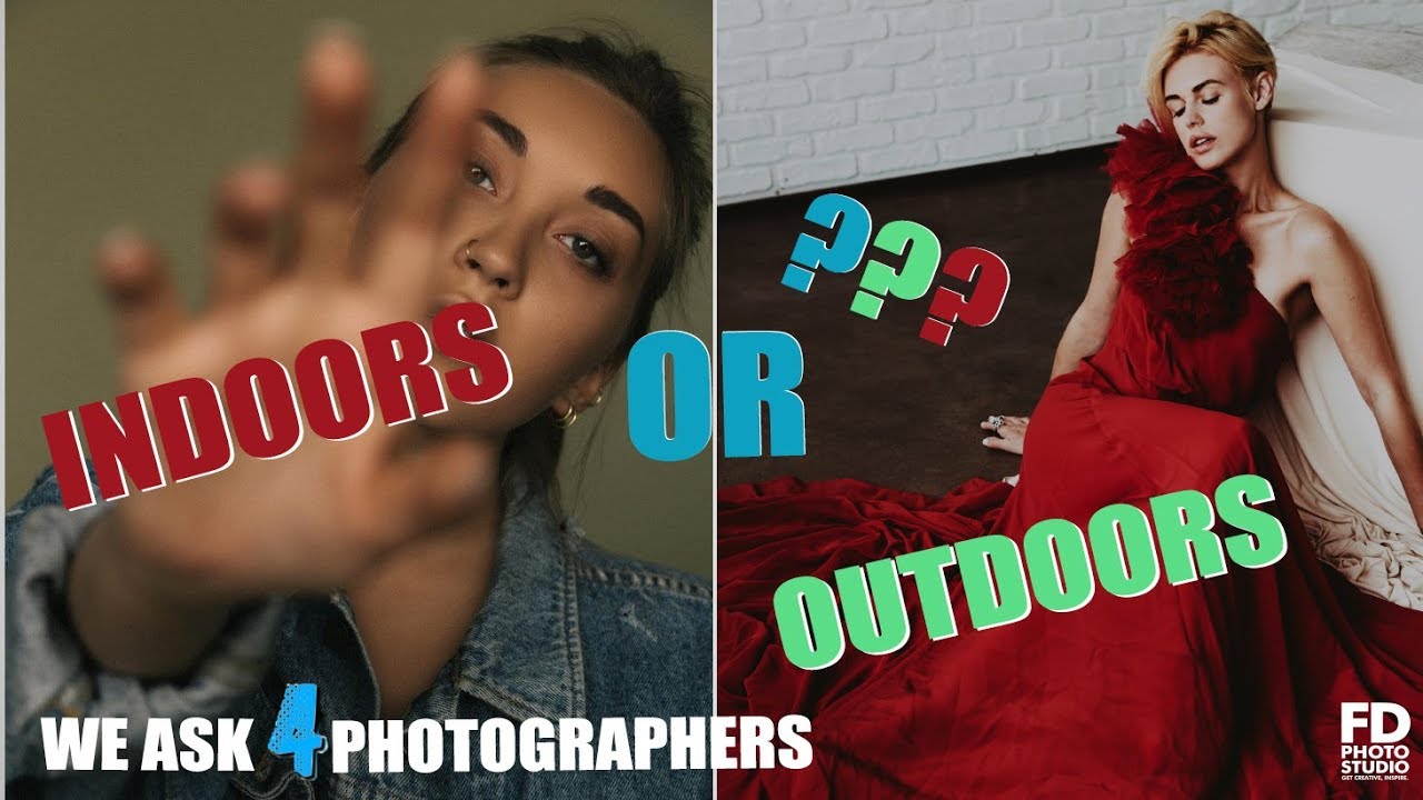 Shooting Indoors OR Outdoors? WE ASKED 4 PRO PHOTOGRAPHERS