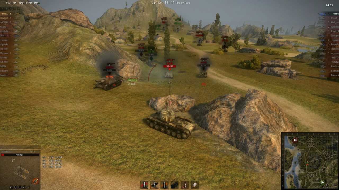 gaming logo World of Tanks - KV-1S Tier 6 Heavy Tank - Subscriber Replay