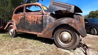 Swap Meet Walk Thru  Ducktail Car Show 2021 Gas City, IN.