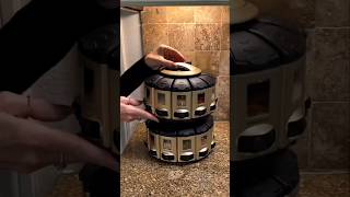 Rotating Spice Carousel😍 #SpiceDispenser #KitchenGadgets #SmartKitchen #shorts #KitchenOrganization