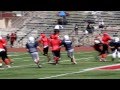 Enrique Williamson / Los Toros Football  scrimmage game august 2011