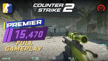 Counter Strike 2 Premier Matchmaking Ancient Map Gameplay High Settings 1080p - CS2 Ancient Premier