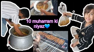 10 muharram ki niyaz biryani or phir bbq ki dawat||Eman Arshad ||