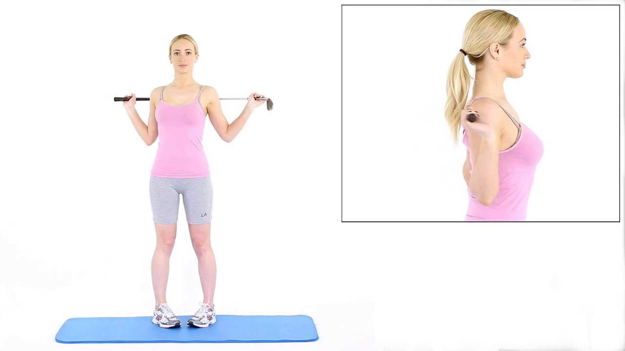 Improve your golf swing shoulder twist - YouTube