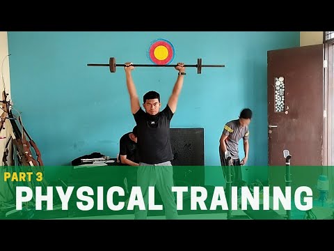 archery physical training part 3 - YouTube