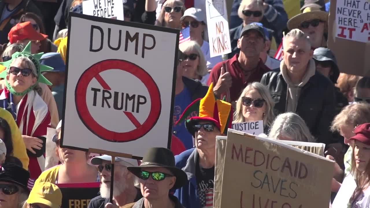 The No Kings Protest draws thousands in another huge turnout in Boise