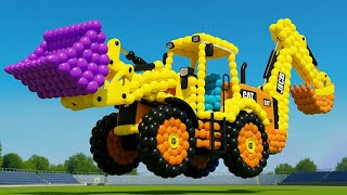 Long Slide Game With Cow Elephant Gorilla Hippopotamus Tiger - 3d Animal Game - Funny 3d Animals screenshot 5