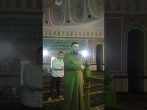 صلاة المغرب من جامع السيد سلطان علي في بغداد شارع الرشيد السيد حمودي السامرائي ٢٠٢٢