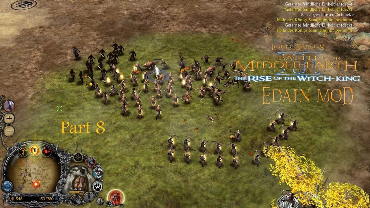 Schlacht Um Mittelerde 2 Edain Mod Installieren Schlacht um Mittelerde 2 AdH Edain Mod Part 8 Multiplayer 3vs3 (Let´s