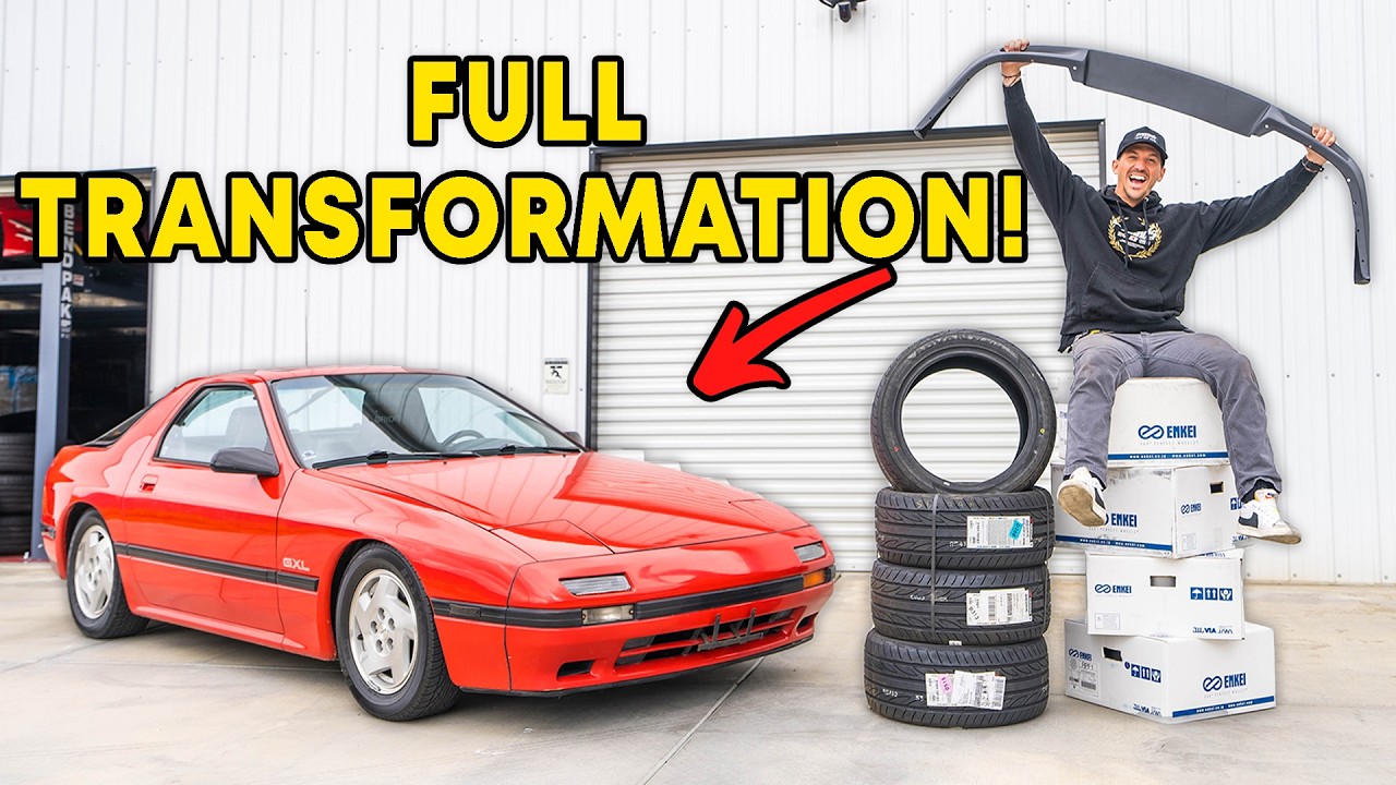My ORIGINAL RX7 Got a WILD Makeover! - YouTube