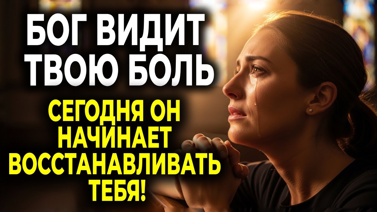 КОГДА НИКТО НЕ ВИДИТ, БОГ ДЕЙСТВУЕТ — Молитва мощная о ВОССТАНОВЛЕНИИ