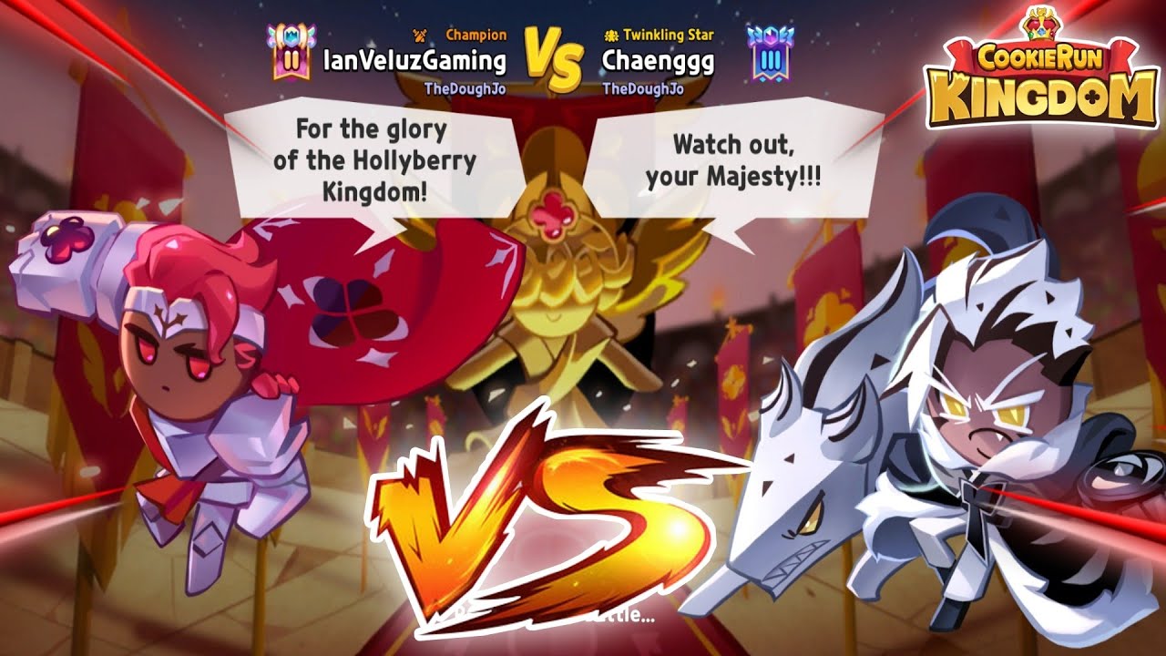 Crunchy Chip Cookie vs. Wildberry Cookie! 1v1 ⚔️ YouTube