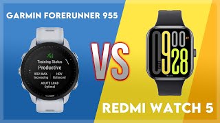 Garmin Forerunner 955 vs Redmi Watch 5 Comparison