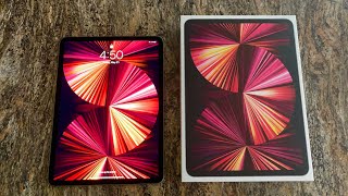 M1 iPad Pro 2021 - UNBOXING and SETUP (11 Inch)