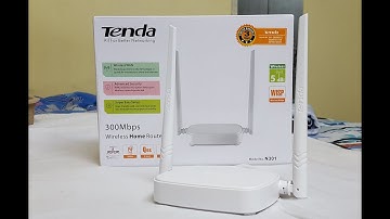 Unboxing Tenda N301 Wireless N300 Easy Setup Router