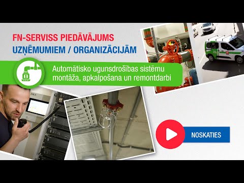 Video: Ugunsdzēsības sistēmās?