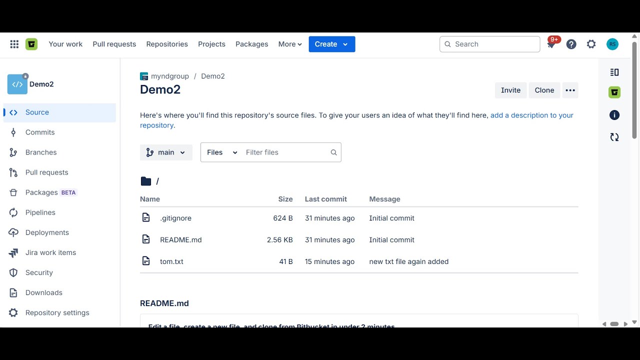 How to create repository in bitbucket atlassian and how to provide read ...