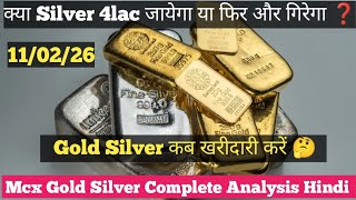 Mcx Gold Silver Complete Analysis Hindi Video 11 February 2026