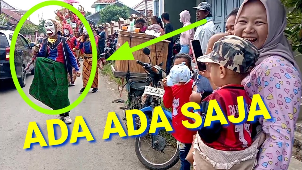 Aksi Kocak Kedok Menyon Saat Arak Arakan 63 Tumpakan Singa Depok Satria Muda  3 Juli 2022
