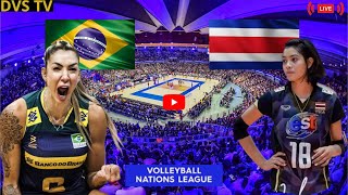 BRASIL X TAILÂNDIA AO VIVO LIGA DAS NAÇÕES DE VÔLEI FEMININO ONDE ASSISTIR COM IMAGENS