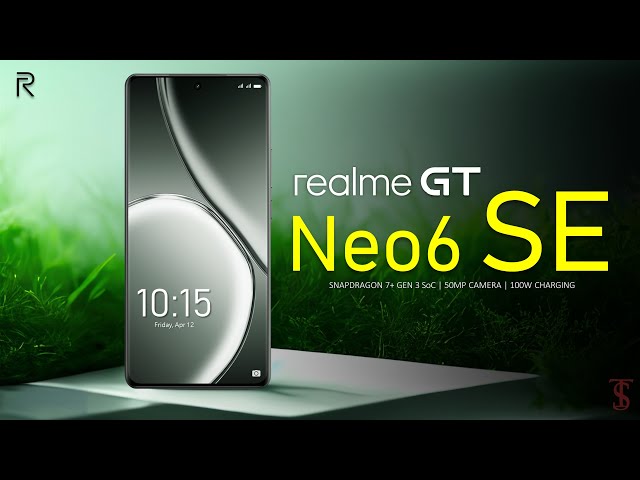 Realme GT Neo 6 SE Price, Official Look, Design, Specifications