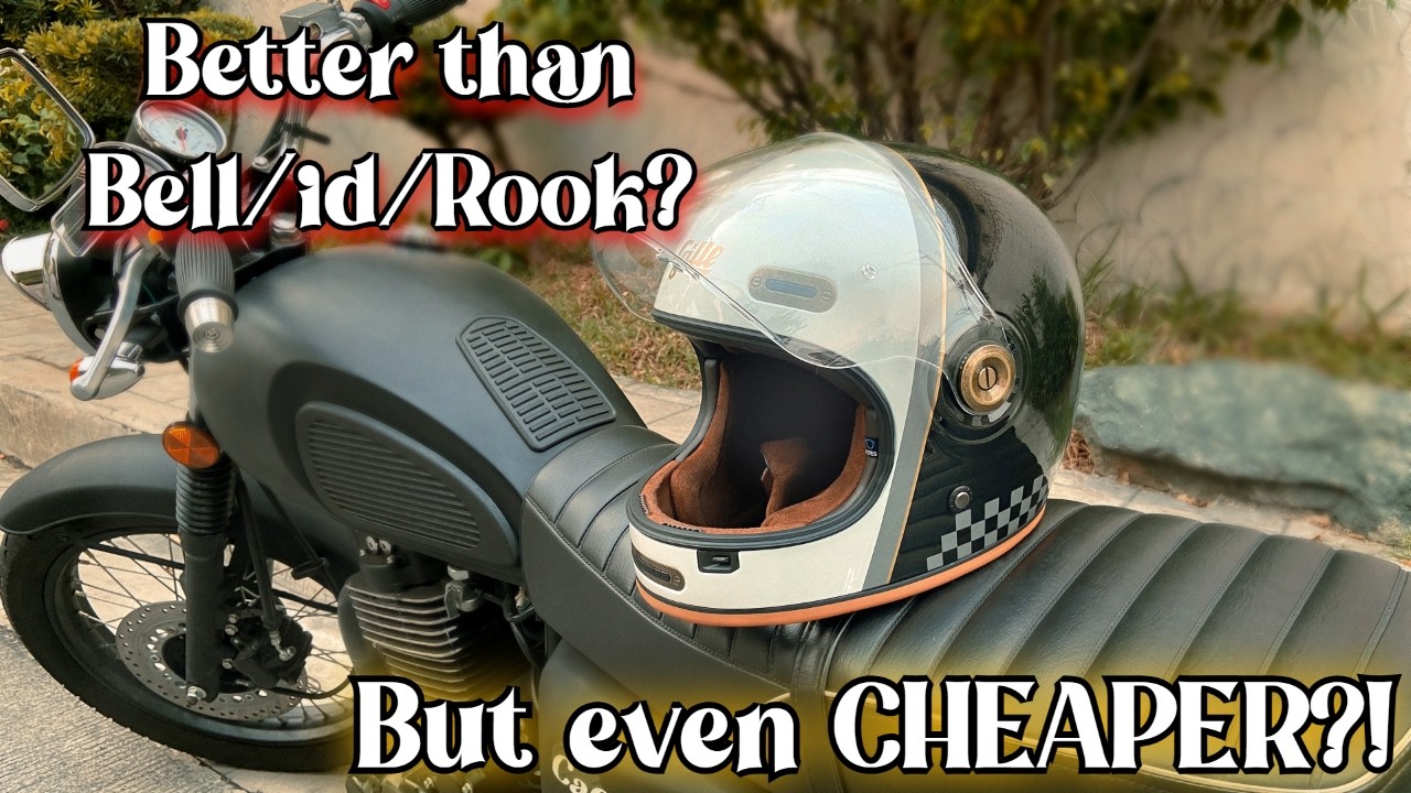 Review: Gille Atavistic = Best Budget Retro Helmet?!