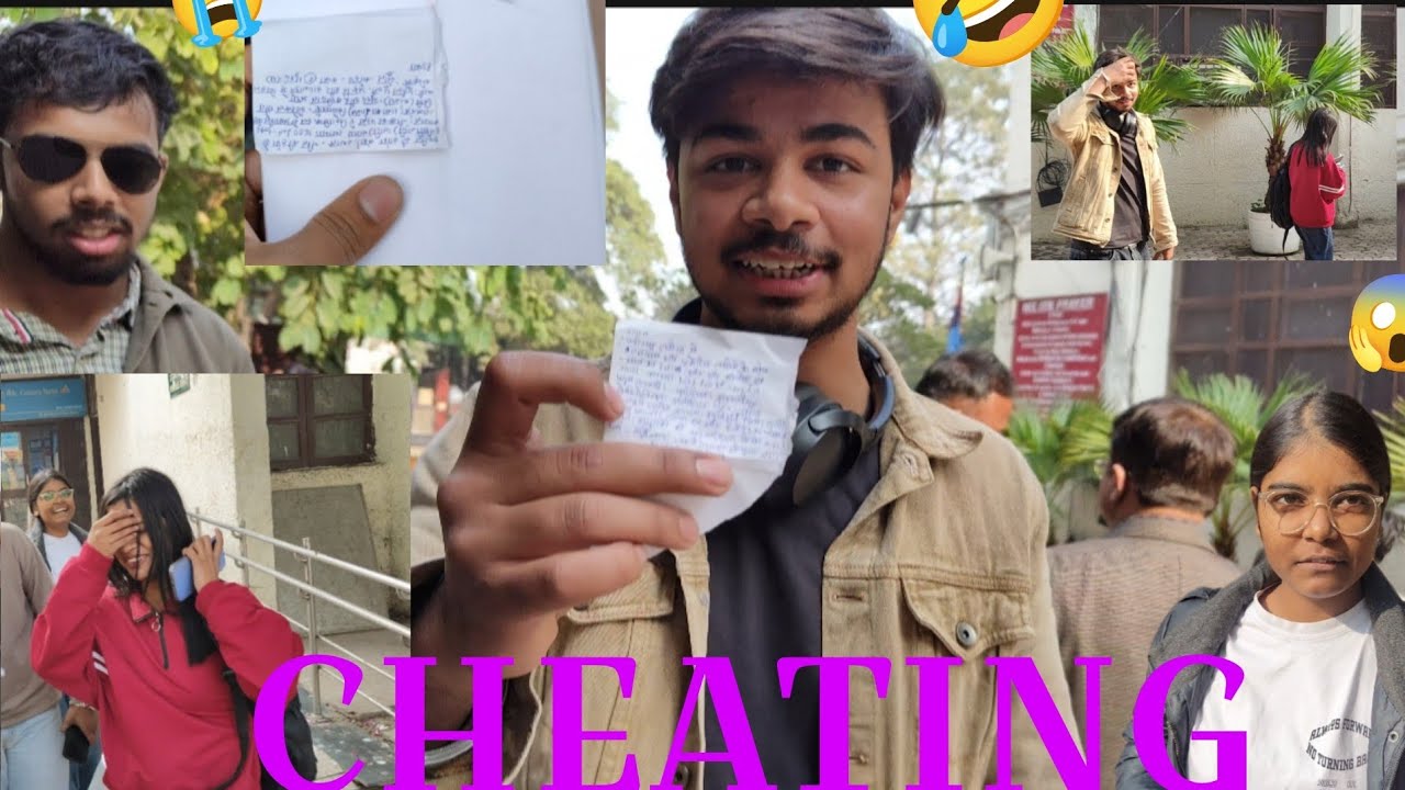 COLLEGE MEIN CHEATING KARTE HUE PAKAD LIYA 😭🤣 | MINI NOTES FAIL |😭😱