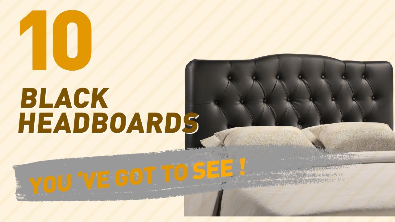 Black Headboards // New & Popular 2017