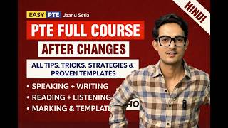 PTE FULL COURSE 2026 - 4 DAYS PTE FREE COURSE BY JANU SETIA |