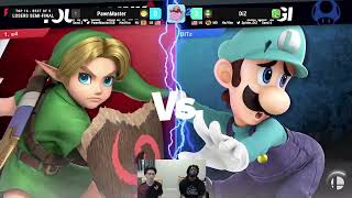 DiZ vs PawnMaster - Losers Semifinals The Rest Fest - SSBU Singles | Luigi vs Young Link