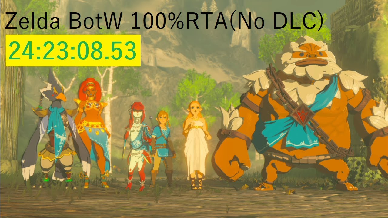 ゼルダ Botw 100 Rta No Dlc 24 23 08 53 Part4 Youtube