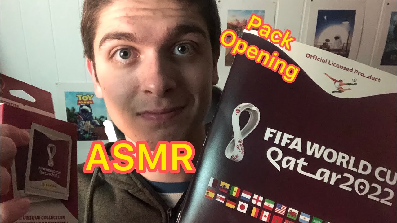 ASMR - Album Panini Coupe du Monde FIFA 2022