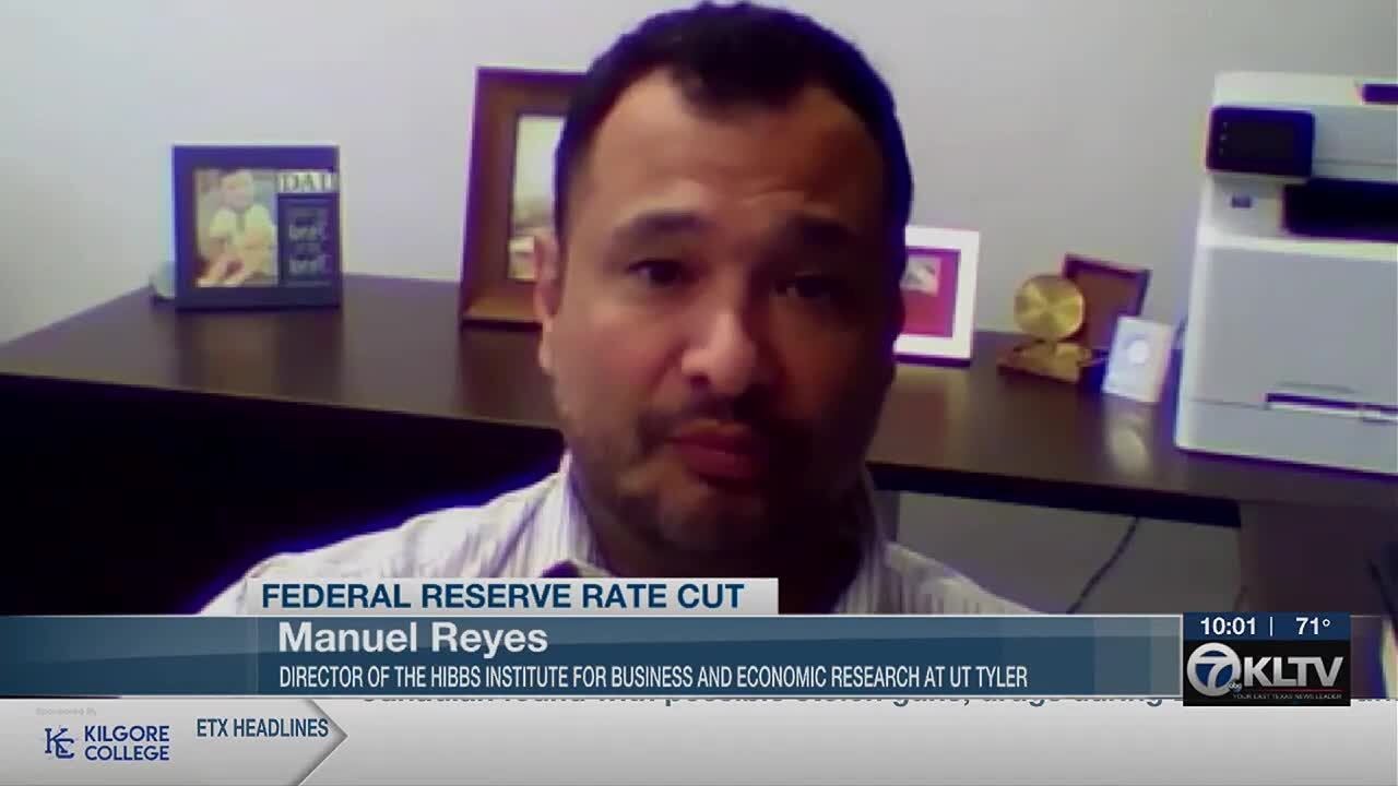 Federal Reserve cuts key interest rate by quarter-point - YouTube