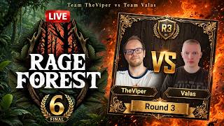TheViper vs Valas Team Round 3 Rage Forest 6 - Almost last chance