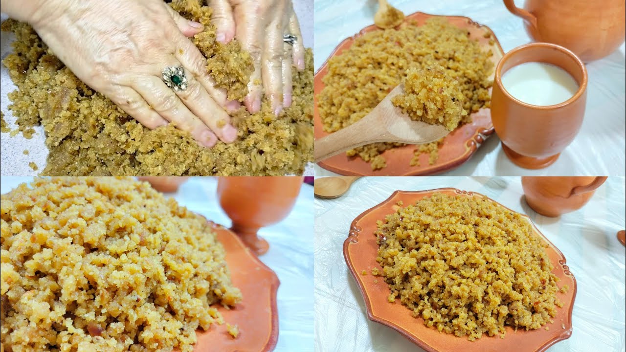 أرواحو تتعلمو رفيس الكسرة من يدين عجوزتي👌#اكلات_تقليدية_جزائرية😍