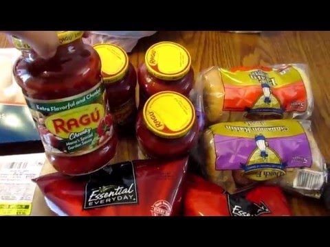 COUNTY MARKET COUPON GROCERY HAUL 1/20/2016