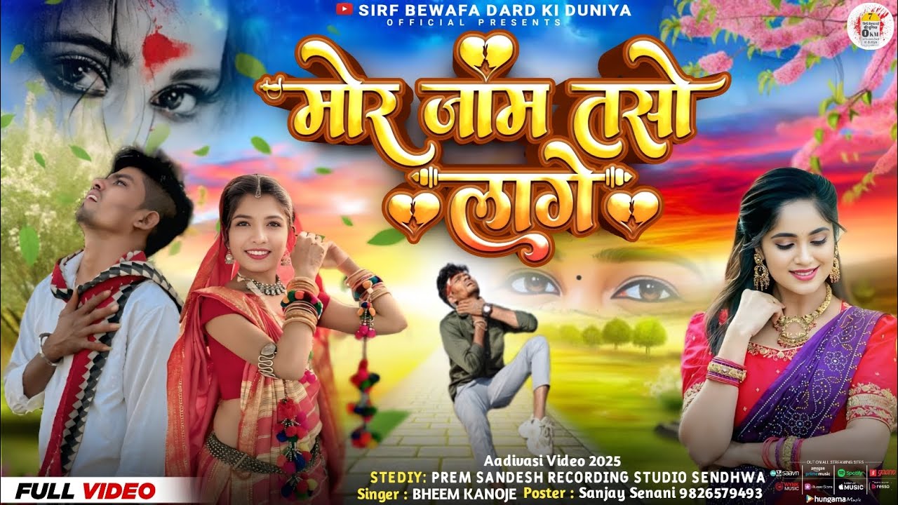 मोर जाम तसो लागे mor jam tso lage // सदु तडवले का बेवफा गाना (( भीम कनोजे का बेवफा गाना // 2025 new