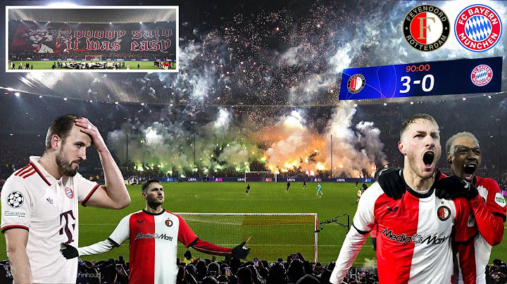 FEYENOORD DESTROYS BAYERN MUNICH | Champions League | Stadionvlog & Insane Atmosphere!