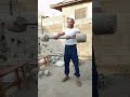 bb front raises for delts #trending #army #fitnessjourney #security #nigeria #militaryfitness