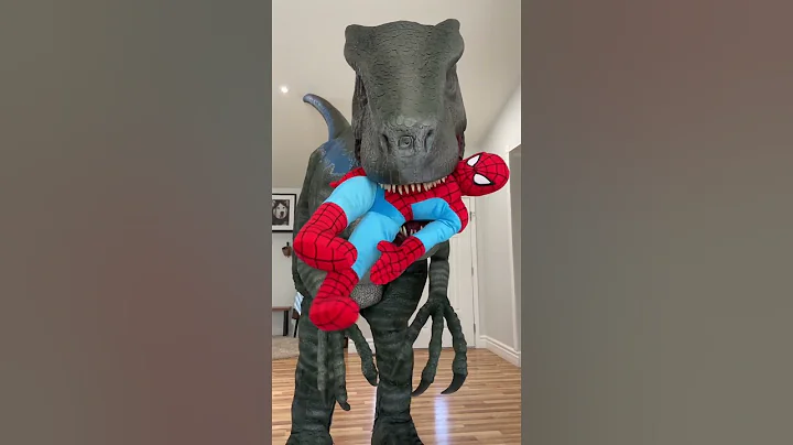 Dinosaur just wants to play with dog.. #shorts - DayDayNews