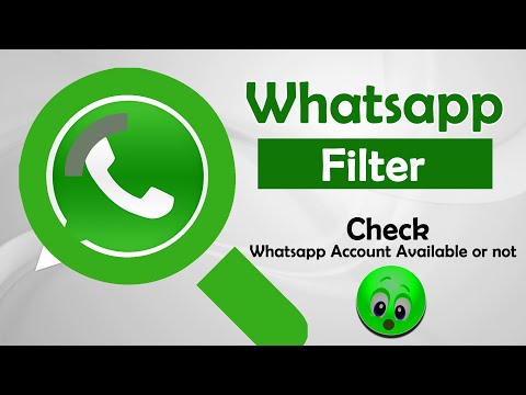 How to filter bulk whatsapp number | whatsapp number filter software free