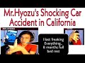 Mrhyozu reveals shocking car accident in california  accident story 