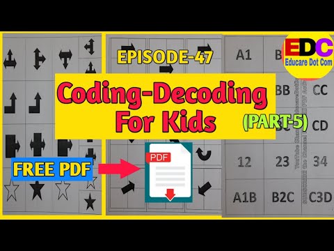 Coding For Kids in Hindi//Coding For Beginners//Coding Decoding Reasoning Tricks/Coding and Decoding