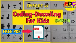Coding For Kids in Hindi//Coding For Beginners//Coding Decoding Reasoning Tricks/Coding and Decoding