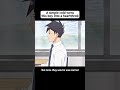 A simple cold turns this boy into a heartthrob #anime #animeweeb #animehumor #animejokes