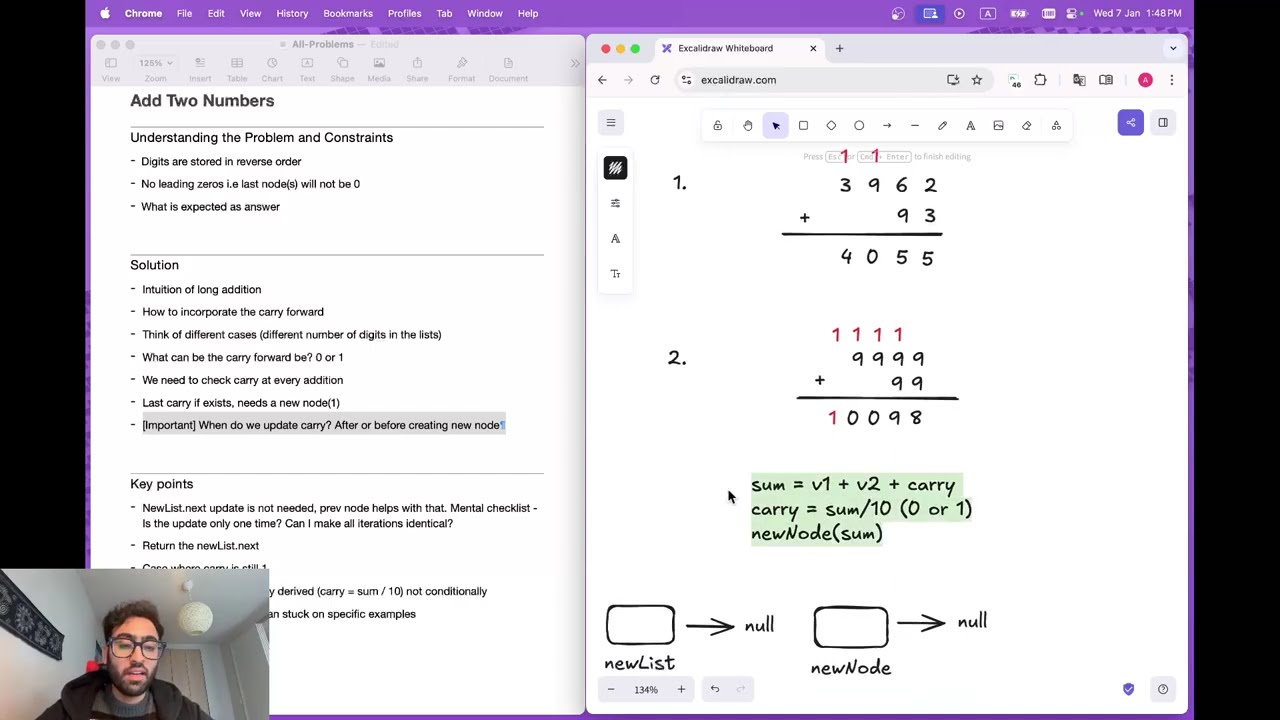 [Google] Add Two Numbers | Question #1