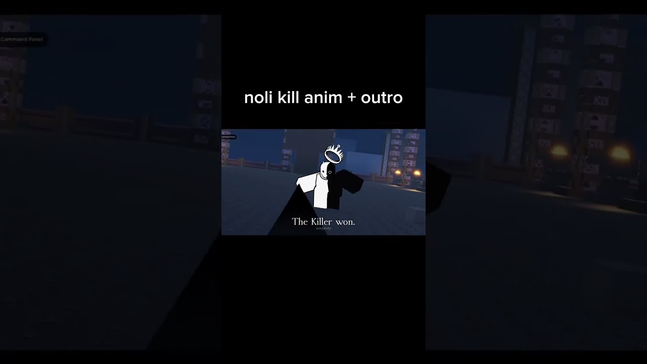 Noli Outro Noliupdate Forsaken Shedletsky Kill Animation Reference Roblox Shorts Game