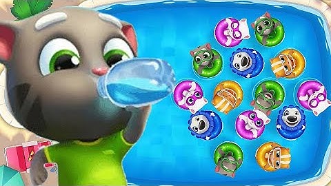 Talking Tom Pool Part 3 Gameplay Android ios