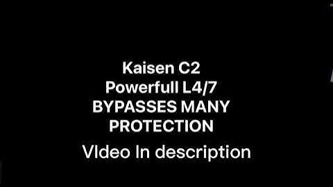 KAISEN C2/BOTNET  | IP STRESSER C2 BOTNET DDOS