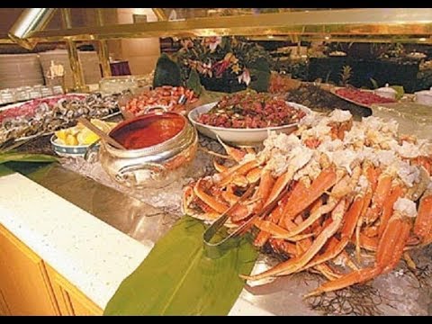 The Buffet at Wynn Las Vegas - Lunch Buffet VIP Pass Crab Legs - YouTube